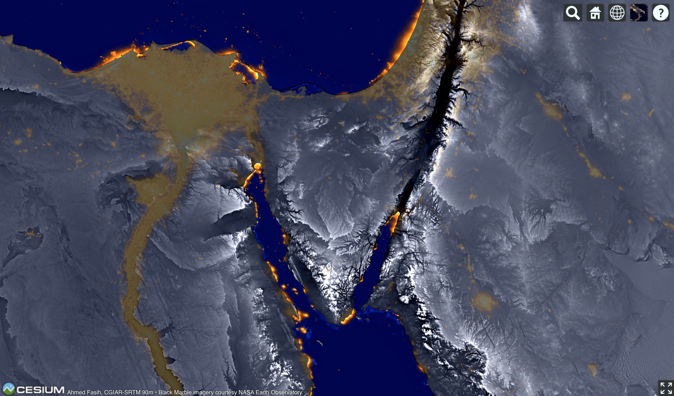 The Nile, the Sinai, the Transjordan