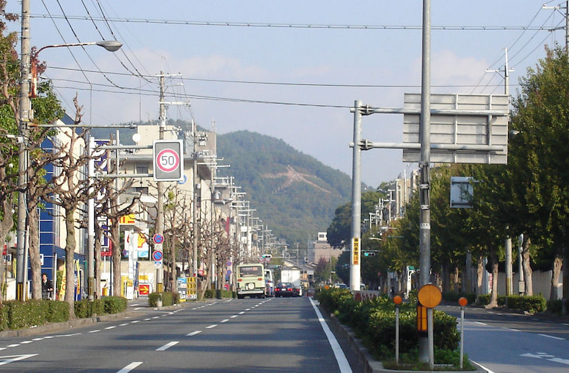 From Nishiōji Dōri, by user:PlusMinus